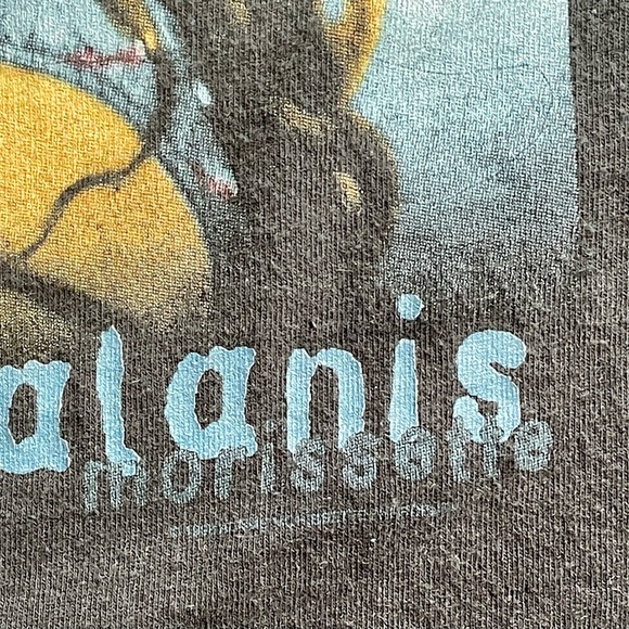 VTG alanis morisette t-shirt M/L unisex - Picture 8 of 9